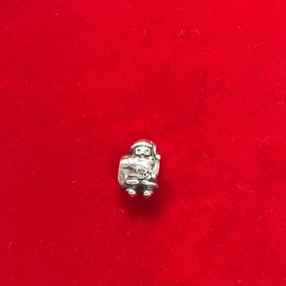 Pandora ALE Sterling Silver 925 Santa Claus charm - Picture 1 of 3